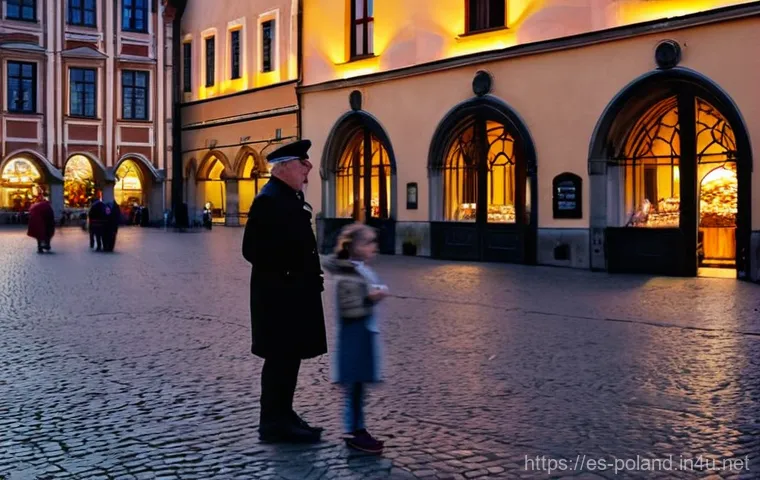 폴란드 범죄율 현황 - **Prompt 1: Serene Evening Stroll in Krakow's Old Town**
    A tranquil evening scene in Krakow's Ma...